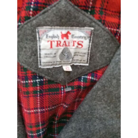 Traits English Country Mens Blazer Jacket Size 42  100% Pure New Wool Pockets - Picture 4 of 9